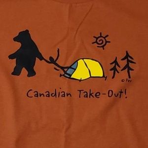 GGS Canadian Take Out TShirt 100% cotton small